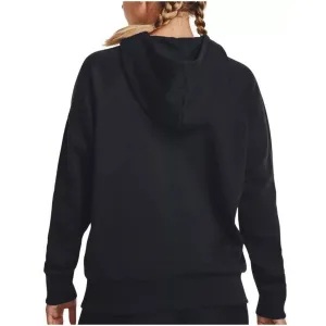Dámska zateplená tréningová mikina s kapucňou UNDER ARMOUR UA Rival Fleece Graphic Hdy-BLK