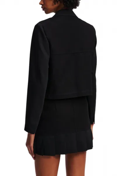 Sako Karl Lagerfeld Jeans Klj Utility Blazer Black