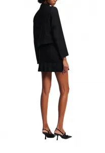 Sukňa Karl Lagerfeld Jeans Klj Pleated Mini Skirt Black