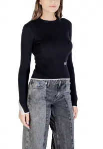 Sveter Karl Lagerfeld Jeans Klj Mock Neck Sweater Black
