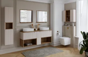 ArtCom Skrinka pod umývadlo NOVA Cashmere 82-80-40-1S | 80 cm
