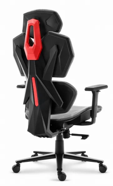 Ergonomickátextilnáotočnákancelárskastolička-HC-1010Grey