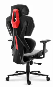 Ergonomickátextilnáotočnákancelárskastolička-HC-1010Grey