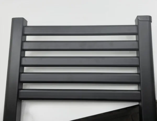 MEXEN - Hades vykurovací rebrík/radiátor 1200 x 400 mm, 465 W, čierna (W104-1200-400-00-70) 2. akosť