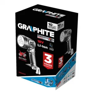 NabíjateľnábaterkaEnergy+18VLi-Ion,bezbatérie58G007​​​​GRAPHITE