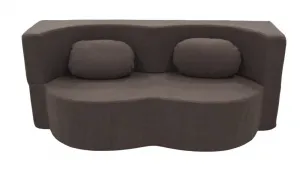 Hnedákompresnározkladaciapohovkasrozmemi200x80cm
