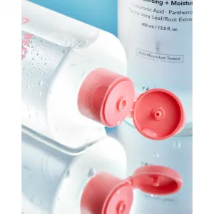 Unleashia Reduire Refreshing Time Cleansing Water upokojujúca čiastiaca voda s kyselinou hyalurónovou 400 ml