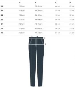 Pánske modré denim joggery s viazaním