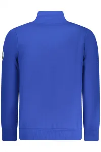 Modrá pánska mikina na zips