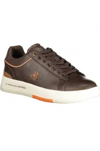 Pánske nízke tenisky v hnedej farbe