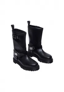 Dr. Martens Anistone High Leather Biker "Black" (DM32199001)