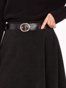 Čierna midi sukňa