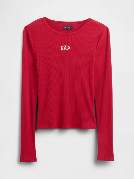 GAP rebrované tričko s logom