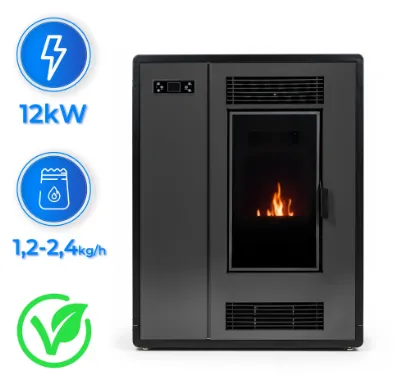 JAKS Pec na pelety 12 kW Aria Black
