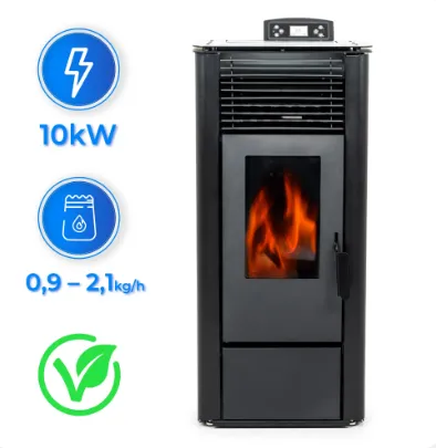 JAKS Pec na pelety 10 kW Karmen Red
