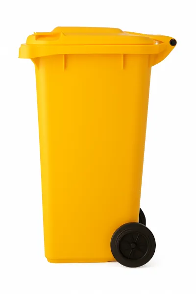 Profitent Nádoba na odpad, Popolnica, 240l, žltá