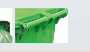 Profitent Nádoba na odpad, Popolnica, 120l, zelená