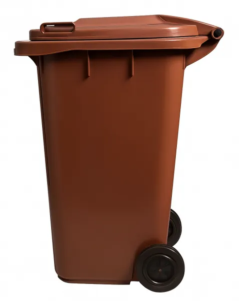 Profitent Nádoba na odpad, Popolnica, 120l, hnedá