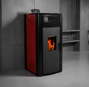 JAKS Pec na pelety 15 kW Garen Red