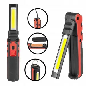 VERKE COB LED Dielenská lampa 360 lm + 140 lm, 2000 mAh