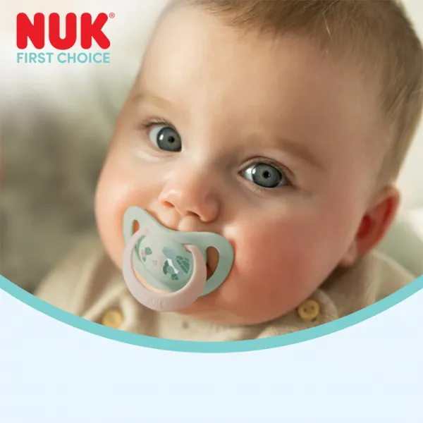 Cumlík NUK First Choice Night 0-6m 2 ks Bunny/Sheep 0-6 m