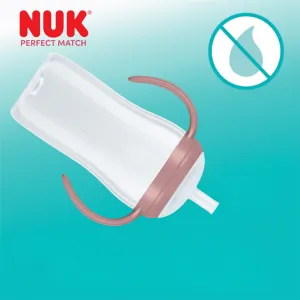 Kojenecká fľaša NUK Perfect Match na učenie so slamkou BEAR 260 ml