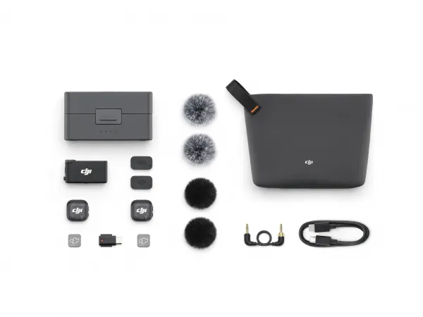 DJI Mic 3 (2 TX + 1 RX + Charging Case) CP.RN.00000480.01