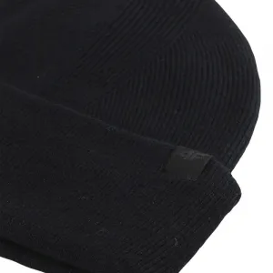 Zimná čiapka 4F CAP WAW25ACAPU556-20S DEEP BLACK