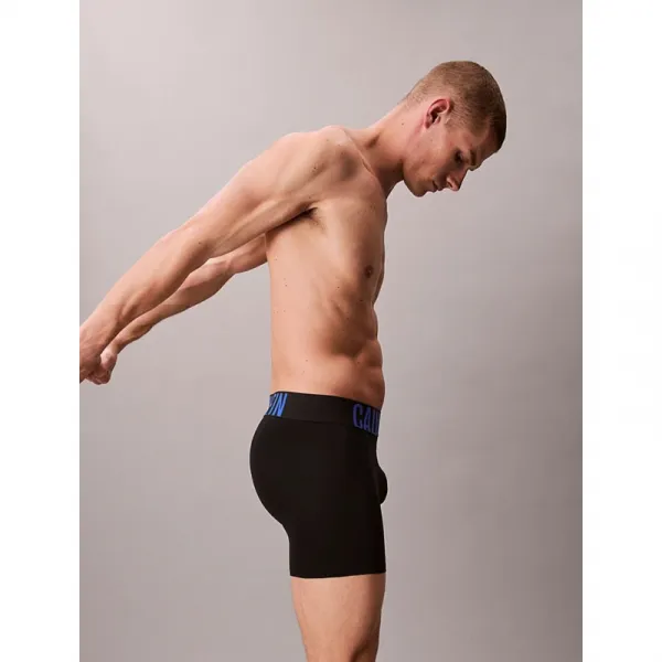 3PACK pánske boxerky Calvin Klein čierne (NB3612A-ZDH) M, trenky