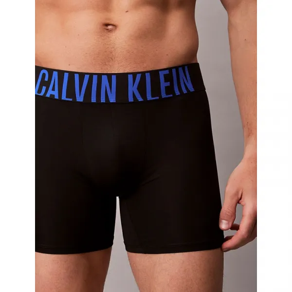 3PACK pánske boxerky Calvin Klein čierne (NB3612A-ZDH) M, trenky