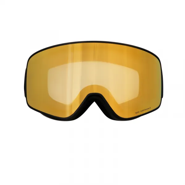 Lyžiarske okuliare RED BULL SPECT RUSH-16GOX, black gold snow - orange with gold mirror Photochrome S1-3