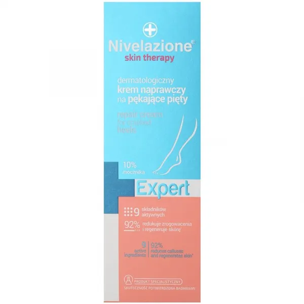 Ideepharm Nivelazione Expert krém na popraskané päty s regeneračným účinkom 75 ml