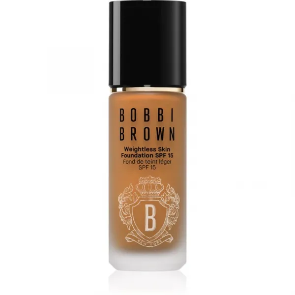 Bobbi Brown Weightless Skin Foundation SPF 15 dlhotrvajúci make-up s hydratačným účinkom odtieň Warm Almond 30 ml
