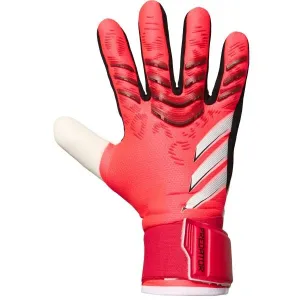 adidas PREDATOR COMPETITION Pánske brankárske rukavice, červená, veľkosť