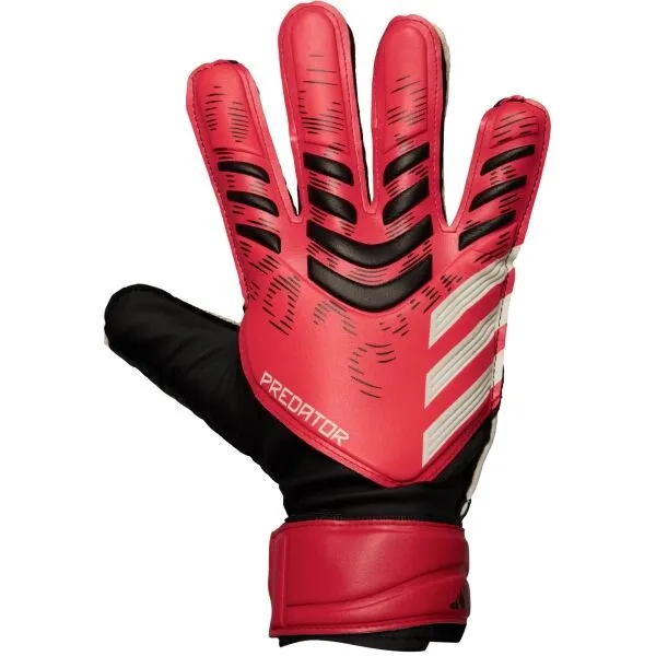 adidas PREDATOR TRAINING Pánske brankárske rukavice, červená, veľkosť