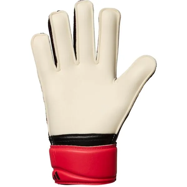 adidas PREDATOR TRAINING J Chlapčenské brankárske rukavice, červená, veľkosť