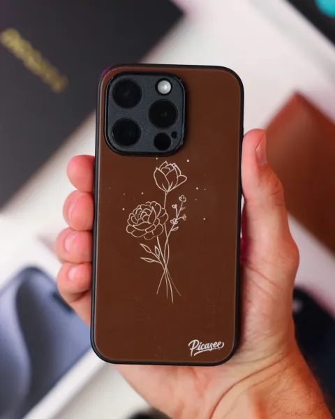 ULTIMATE CASE pro Google Pixel 9a - Brown flowers
