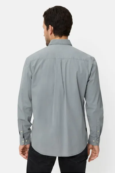 Košeľa Camel Active Longsleeve Shirt Stone Blue