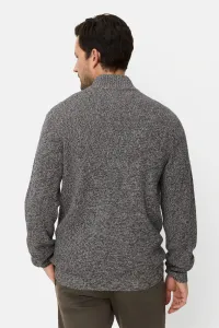 Sveter Camel Active Knitted Troyer Asphalt