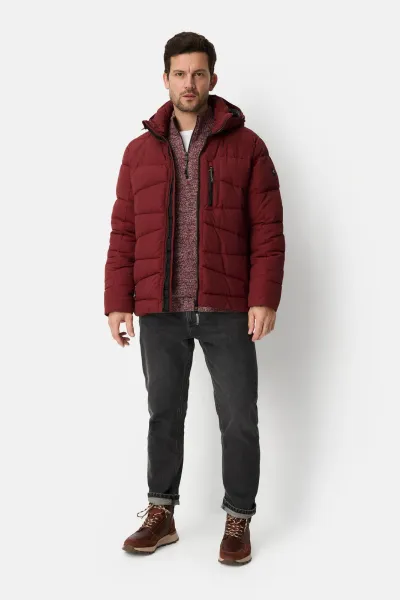 Bunda Camel Active Quilted Blouson Amber Red