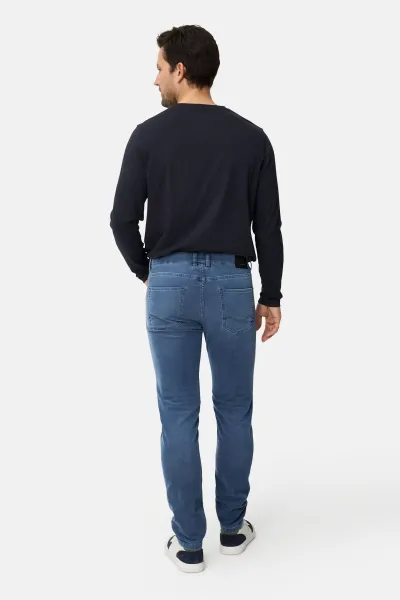 Džínsy Camel Active 5-Pkt Slim Fit Tinted Blue