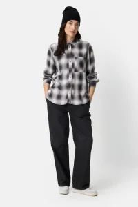 Košeľa Camel Active Blouse Grey Melange Check