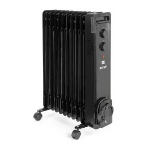 G21 Merapi olejový radiátor, 11 rebier, 2500 W,čierny