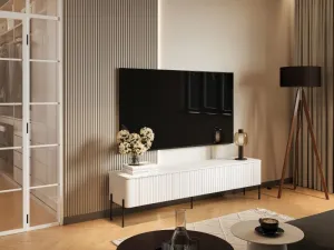 HALMAR TV stolek Vera 190 cm černý