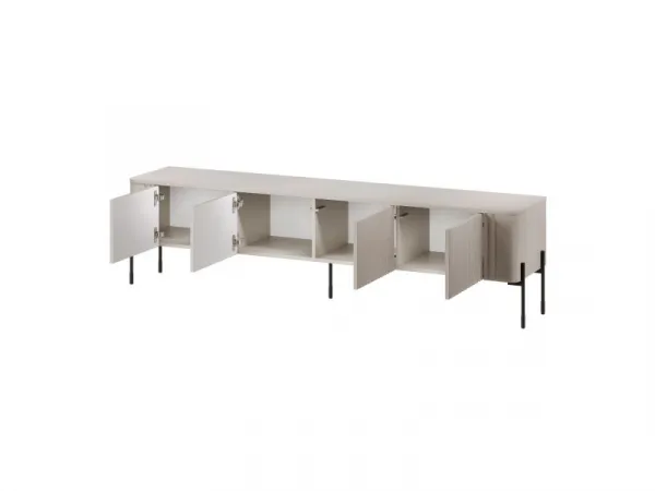 HALMAR TV stolek Vera 190 cm černý