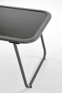 HALMAR Zahradní sestava Hudson šedá/hnědá