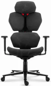 Ergonomickátextilnáotočnákancelárskastolička-HC-1010Black