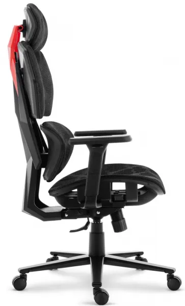Ergonomickátextilnáotočnákancelárskastolička-HC-1010Black
