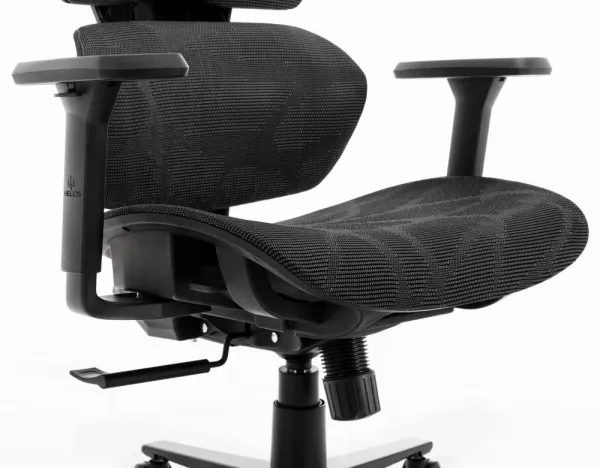 Ergonomickátextilnáotočnákancelárskastolička-HC-1010Black