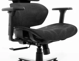 Ergonomickátextilnáotočnákancelárskastolička-HC-1010Black